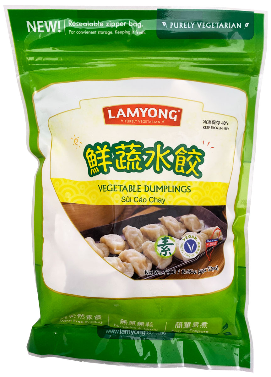 Lamyong Vegan Vegetable Dumpling - Click Image to Close