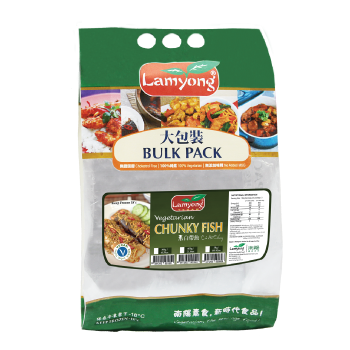 Lamyong Vegan Chunky Fish 3kg - Click Image to Close