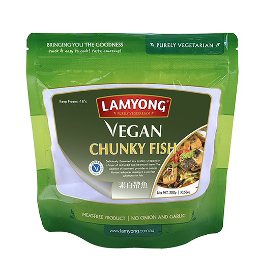 Lamyong Vegan Chunky Fish 300g