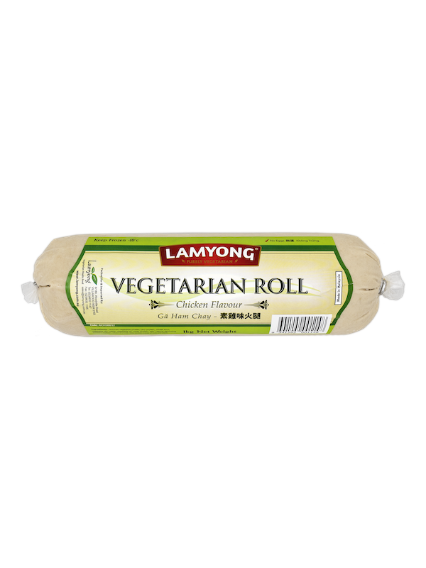 Lamyong Vegetarian Chicken Roll 1kg