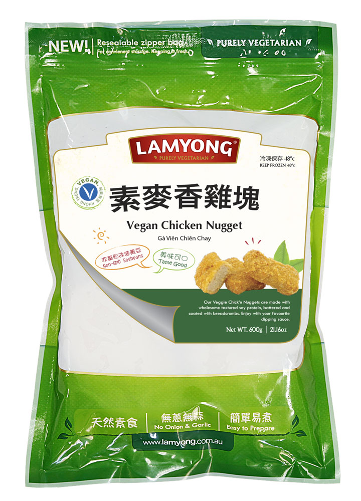 Lamyong Vegan Golden Nugget 600g