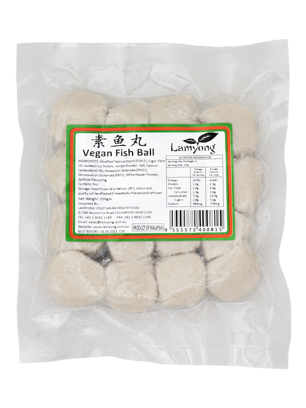 Vegetarian Fish Balls 250g