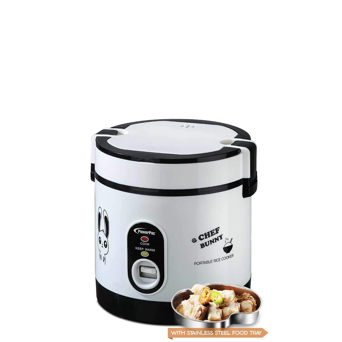 Powerpac 0.6L Mini Rice Cooker
