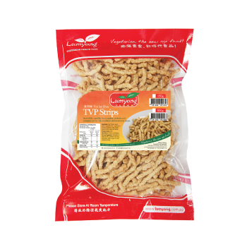 Lamyong Vegan TVP Strips 150g