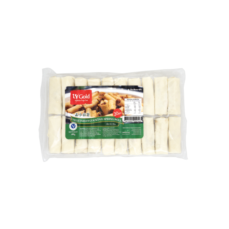 Vegetarian Cocktail Spring Rolls