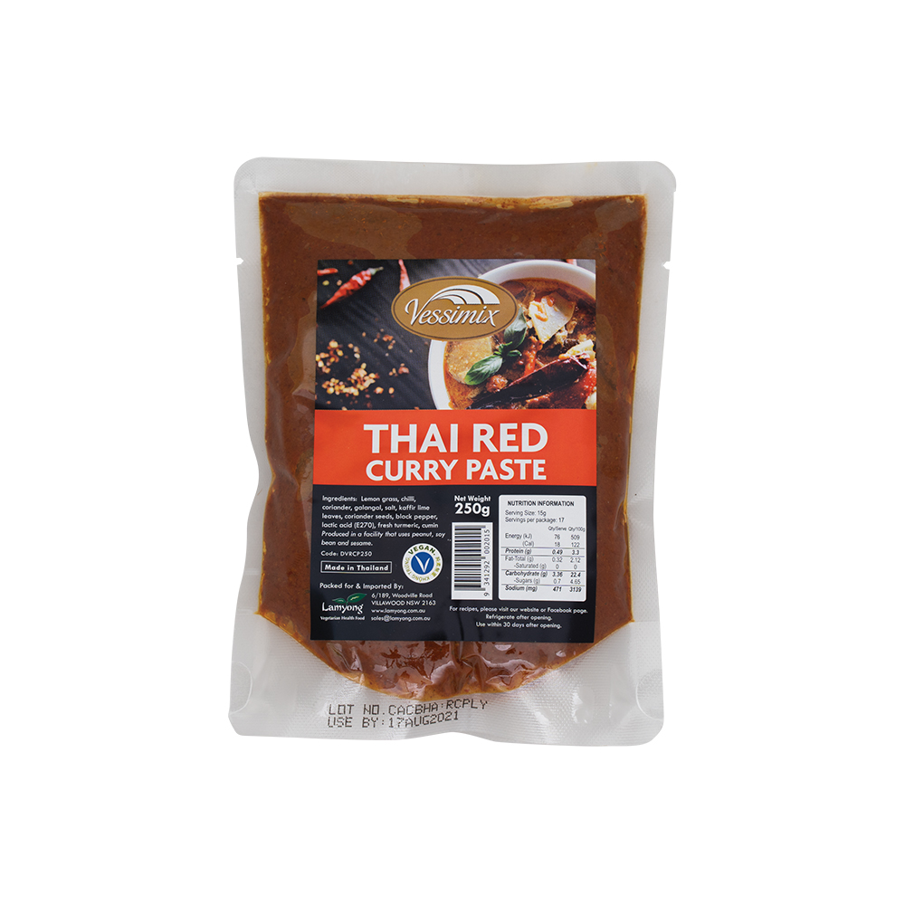 Vegan Thai Red Curry Paste